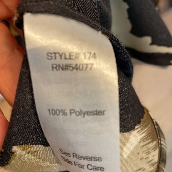 Cabi animal print ruffle camisole top - Picture 5 of 7